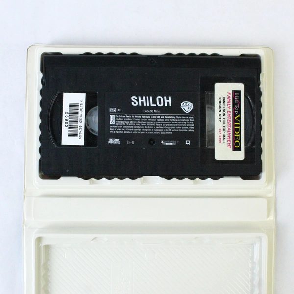 Shiloh VHS Movie 1997 Warner Bros Adventure Drama - Good Condition, Untested