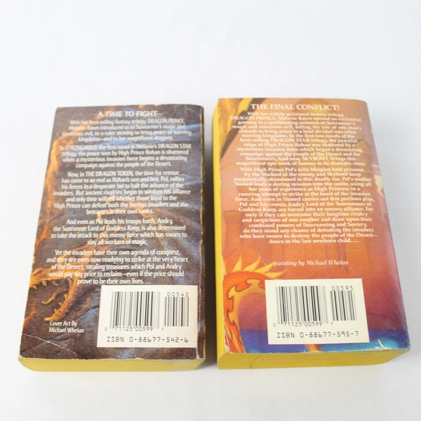 Dragon Star Books 2 and 3 by Melanie Rawn Daw Books Paperbacks