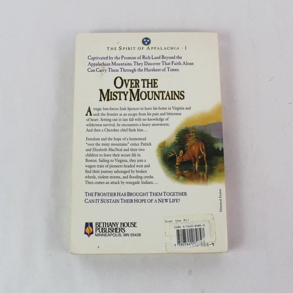 Over the Misty Mountains by Aaron McCarver & Gilbert Morris 1997 Paperback
