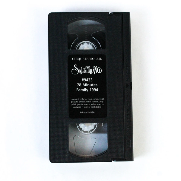Saltimbanco Cirque du Soleil VHS Movie 1994 Telemagik Inc - Good Condition