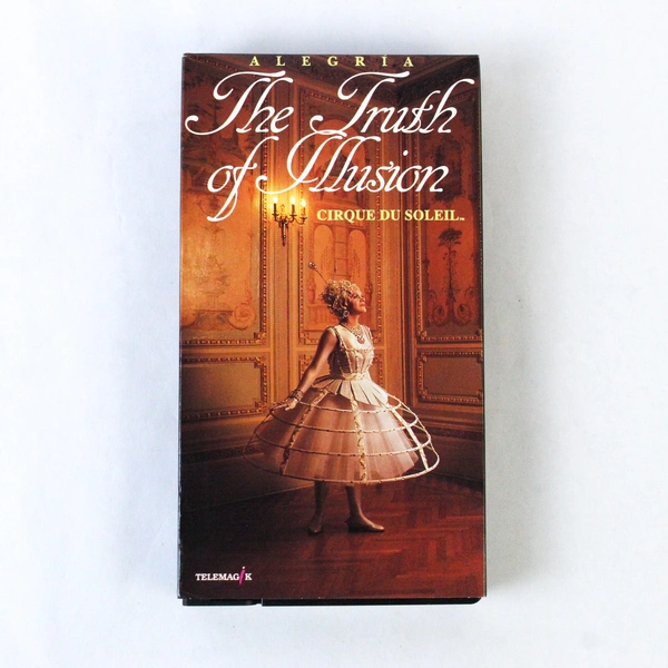 Cirque Du Soleil Alegria The Truth of Illusion VHS 1994 Documentary Telemagik