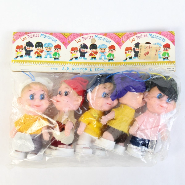 Set of 5 A.D. Sutton & Sons Les Petites Mascottes Sealed Package
