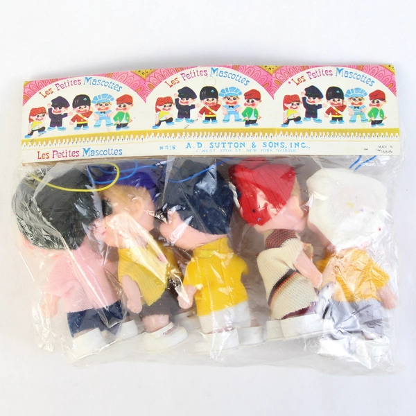 Set of 5 A.D. Sutton & Sons Les Petites Mascottes Sealed Package