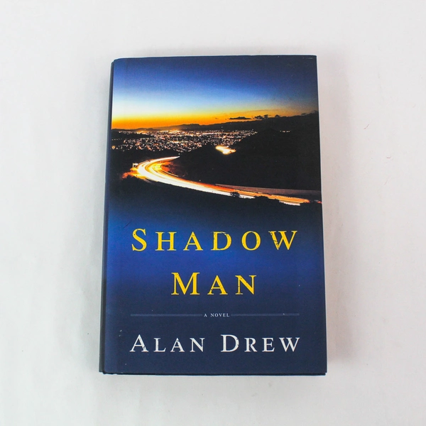 Shadow Man by Alan Drew 2017 Hardcover - Good Condition