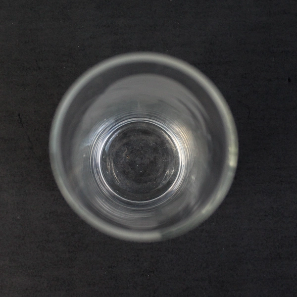 MCM McBride Cameo Highball Glass Frosted Leaf 7 Inch