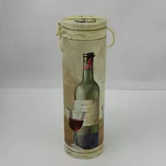 2002 Fabrice de Villeneuve Art In Motion Wine Bottle Carrier Caddy Gift Box