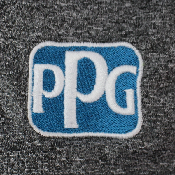 Clique Charge Active XXL Heather Gray Button Collar Women's Shirt