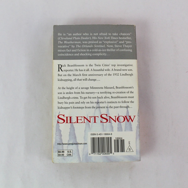 Silent Snow by Steve Thayer 2000 Paperback Reprint