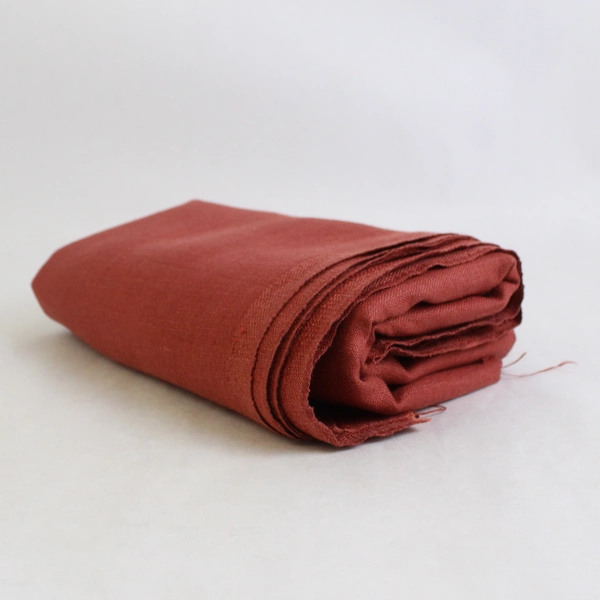 Woven Midweight Suiting Fabric Red 52" W x 2 Yards L 