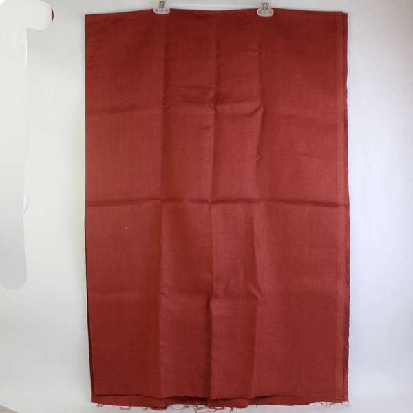 Woven Midweight Suiting Fabric Red 52" W x 2 Yards L 