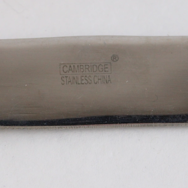 Cambridge Black Jubilee Stainless Steel Flatware Knife