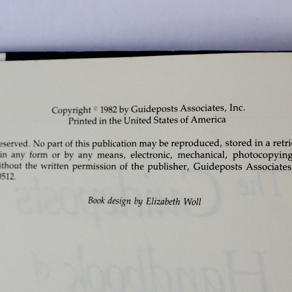The Guideposts Handbook of Prayer by Phyllis Hobe 1982 Good Condition