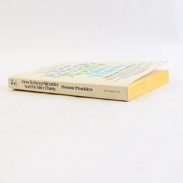 How To Keep Slender And Fit After Thirty by Bonnie Prudden 1970 Paperback