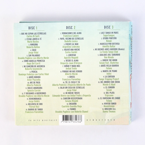 Cafe Buenos Aires 3 Disc Music CD Box Set 2011 Music Brokers