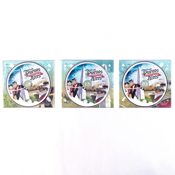 Cafe Buenos Aires 3 Disc Music CD Box Set 2011 Music Brokers