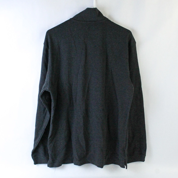 Hudson River Men's Dark Gray Mock Neck Coat Size M - Stylish & Versatile