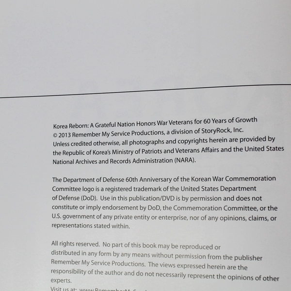 Korea Reborn: A Grateful Nation Hardcover 2013 - Good Condition