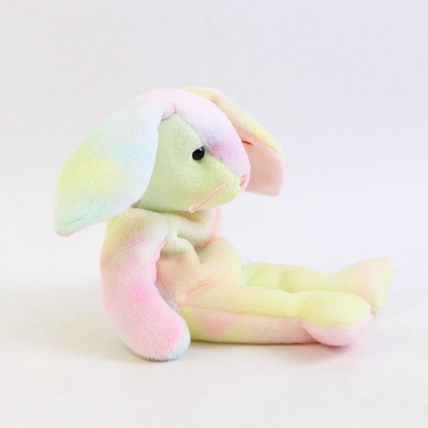 TY Beanie Baby Hippie Tie Dye Bunny 1999 Retired Plush 
