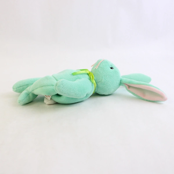 TY Beanie Baby Green Hippity Bunny No Hang Tag