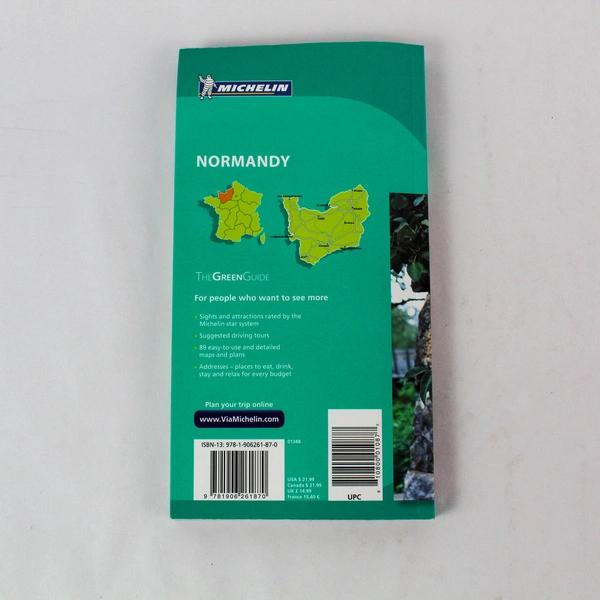 Michelin Normandy The Green Guide 2010 Revised Edition - Pre-Owned Book