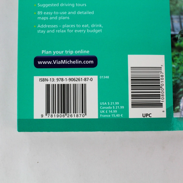 Michelin Normandy The Green Guide 2010 Revised Edition - Pre-Owned Book