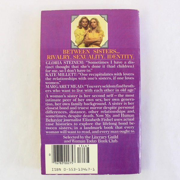 Sisters by Elizabeth Fishel Love and Rivalry 1980 Paperback