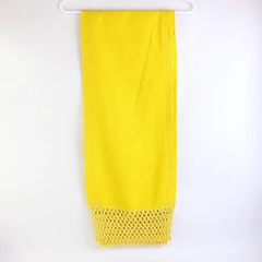 Handmade Mustard Yellow Table Runner Kitchen Dining Linen 60"