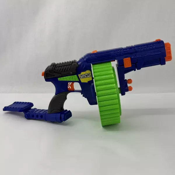 2016 Dart Zone Covert Ops Magnum Dart Blaster with 40 Round Drum NO Darts 
