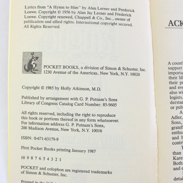 Women and Fatigue by Holly Atkinson 1987 Paperback Book