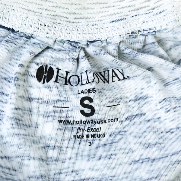 Selkirk Sport Women's Small Tank Top Gray White Performance Tee - Pre-Owned