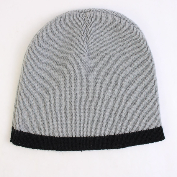 Zaca Mesa Winery Gray and Black Knit Beanie One Size Fits Most