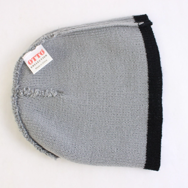 Zaca Mesa Winery Gray and Black Knit Beanie One Size Fits Most