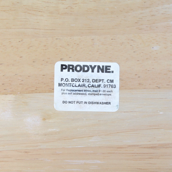 Prodyne Wooden Cheese Slicing Board Kitchen Tool