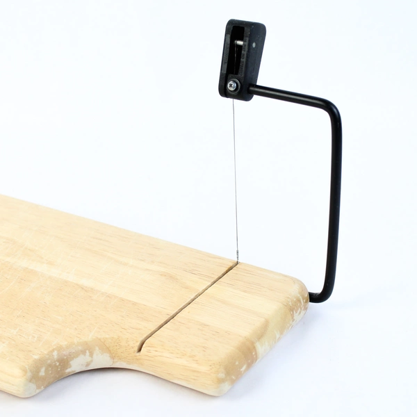 Prodyne Wooden Cheese Slicing Board Kitchen Tool