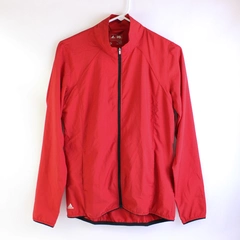 Adidas Red Lightweight Full-Zip Track Jacket Women's Size Small
