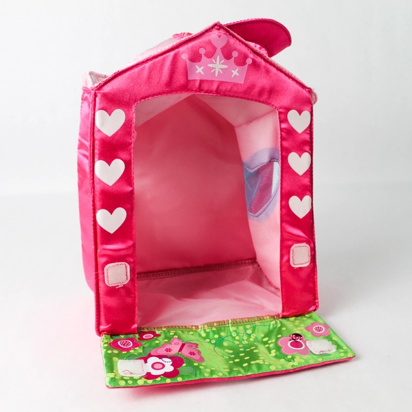 Jakks Pacific Girls' Pink Multicolored Stuffed Animal Doll Carrier Bag