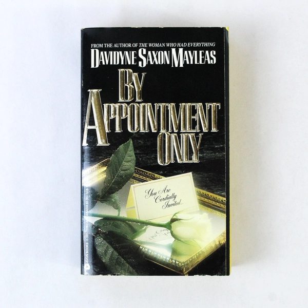 By Appointment Only Davidyne Saxon Mayleas 1989 Paperback Avon Books