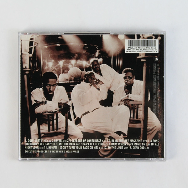 Evolution by Boyz II Men CD 1997 Motown