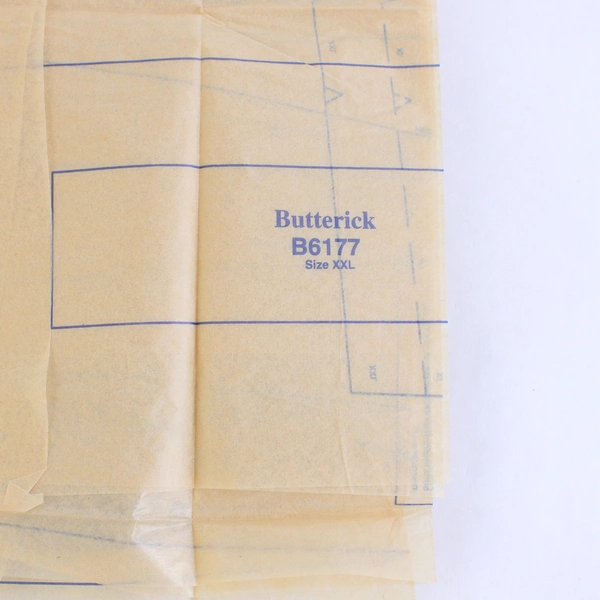 Butterick 6177 Misses Shirt Loose Fit Collared Shirt L XL 2XL Size 16-26 Uncut