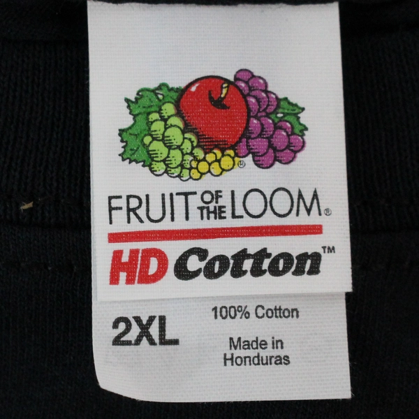 Fruit of the Loom The Dadalorian 2XL Black Graphic T-Shirt - Good Condition