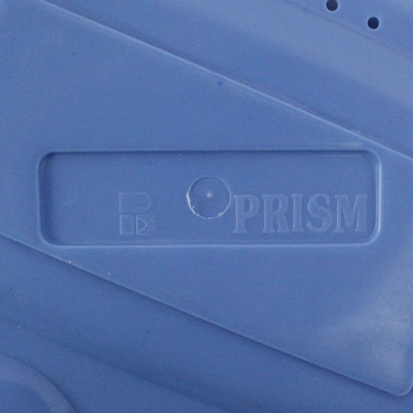 Lot of 2 Prism 3-Section Lunch Food Storage Containers with Lids - Pre-Owned