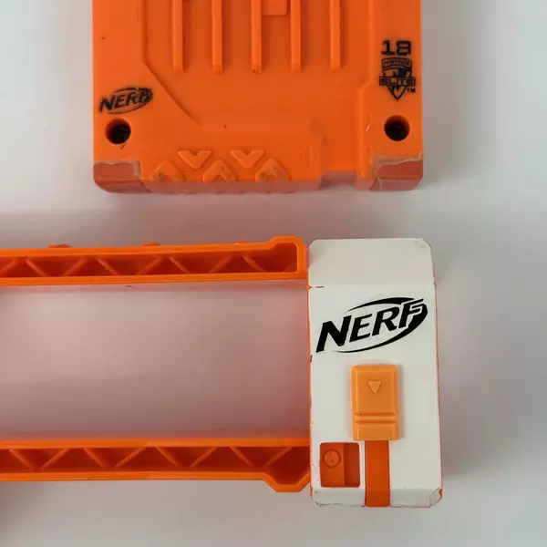 Nerf Battlescout MKII Shoulder Stock And 18 Dart Clip With No Darts