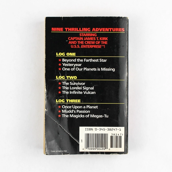 Star Trek by Alan Dean Foster 3 Books In One Novel 1993 Del Rey Books Paperback