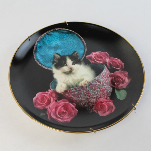 Danbury Mint Coming Up Roses The Most Precious Jewel Plate Richard Stacks 1993