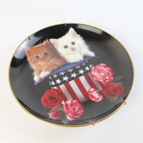 Danbury Mint Coming Up Roses Sweet Independence Plate Richard Stacks 1993
