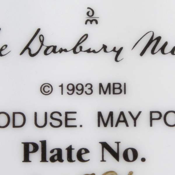 Danbury Mint Coming Up Roses Sweet Independence Plate Richard Stacks 1993