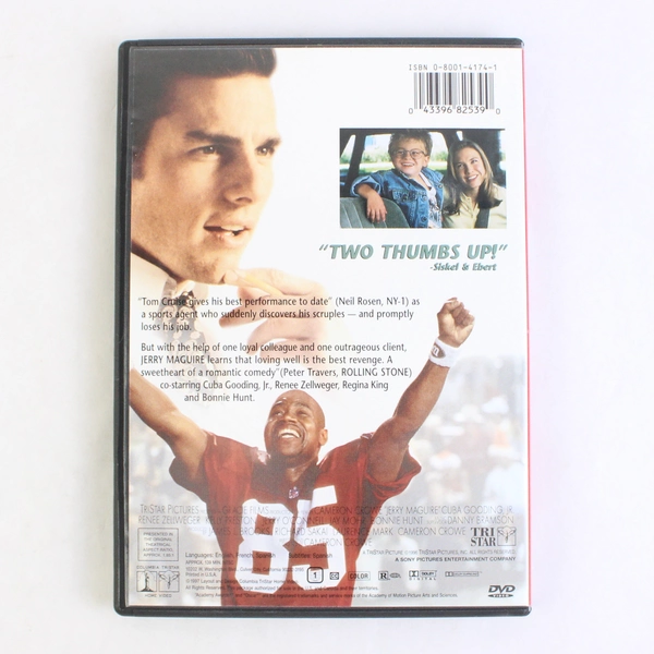 Jerry Maguire DVD Movie 1996 Romantic Comedy Tom Cruise Film
