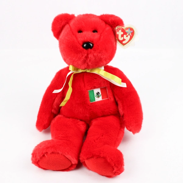 Ty Beanie Buddy Osito the Mexican Bear Large Retired Plush Toy Tag Included