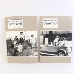 Lot of 2 Oregon Historical Quarterly 1989 Summer Fall Vol 90 No 2 & 3