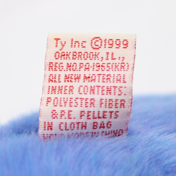 Chubby II Beanie Bear TY Retired Millennium 1999 Tag Not Included